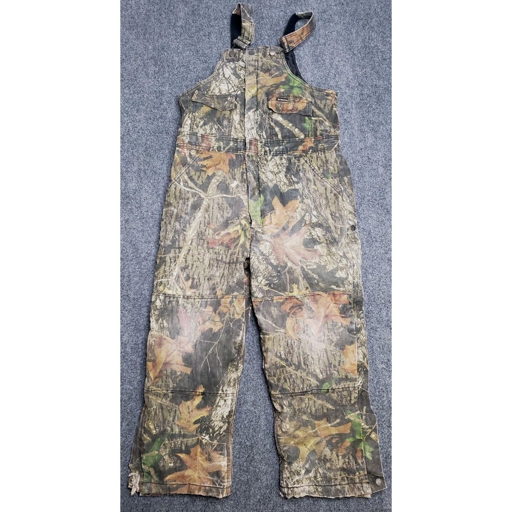 Wolf Mountain By Key Camouflage Hunting Lined Overalls Large Mens Pants